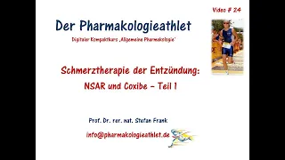 Schmerztherapie der Entzündung: NSAR und Coxibe - Teil 1 !