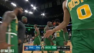 Boston Celtics Defensive Highlights vs Philadelphia 76ers (25/12/2018)