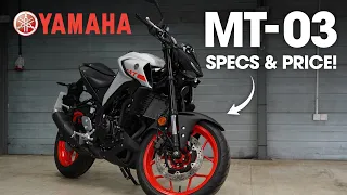 2021 Yamaha MT-03 | A2 Hyper Naked - Specs and Price!