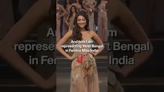 My journey as Femins Miss India West Bengal👑#missindia #model #fashion #shortsviral #journey