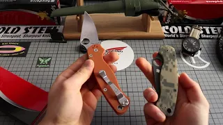 Spyderco PM2 CPM- Rex-45 (Plus CPM-S30V Comparison)