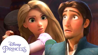 Rapunzel Meets Flynn Rider for the First Time | Tangled