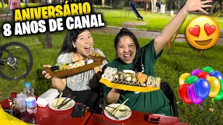 COMEMORANDO O ANIVERSÁRIO DE 8 ANOS DE CANAL | Blog das irmãs