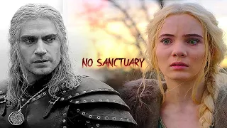Ciri and Geralt • No Sanctuary [WITCHER SEASON 2]