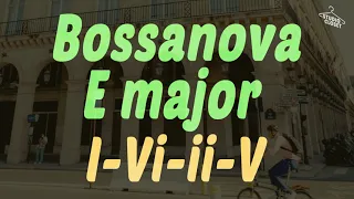 [BackingTrack] Bossanova 1-6-2-5 in E major