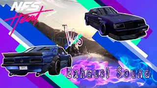 NFS HEAT:CAMARO SS VS GRAND NATIONAL (EXHAUST SOUND) (HD 60fps)