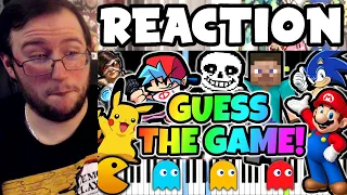 Gor's "Only 1% Can Guess These Games In 10 Seconds (Music Quiz)" CHALLENGE REACTION