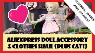 Aliexpress doll haul accessories & BJD cat doll clothes & other random doll accessories prices paid