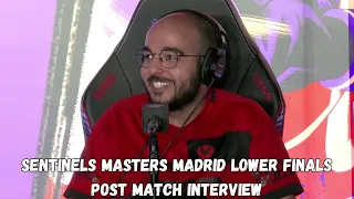 VALORANT Masters Madrid: Sentinels vs PRX (SEN) Press Conference #VALORANT