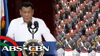 Duterte tells PMA cadets: Die for country if needed