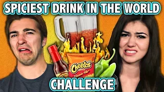 SPICIEST DRINK IN THE WORLD CHALLENGE! (ft. React Cast) | Challenge Chalice