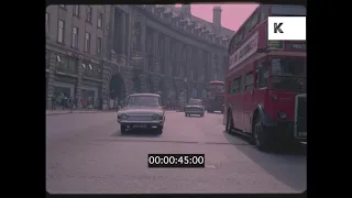 1960s Driving Through Piccadilly, London, 35mm