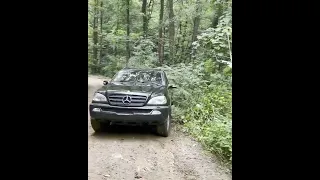 Mercedes ML320 Off-roading #shorts #youtubeshorts #youtube