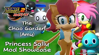 Sonic Adventure 2 Battle - Princess Sally Acorn Mod - Amy - Chao World Extended #Rally4Sally