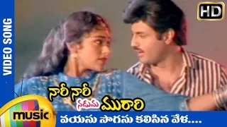 Nari Nari Naduma Murari Movie | Vayasu Sogasu Kalisinavela Video Song | Balakrishna | Shobana