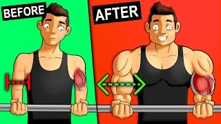 10 BEST Exercises for WIDER BICEPS!