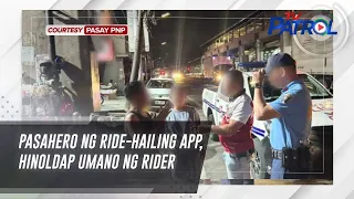 Pasahero ng ride-hailing app, hinoldap umano ng rider | TV Patrol