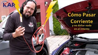 No dañes las computadoras de tu auto, aprende a pasar corriente de manera segura.