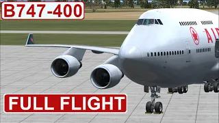 Microsoft Flight Simulator Full Flight|Boeing 747 Tutorial