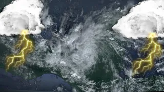 Tropical Depression Lisa moves inland over Central America (Satellite views)