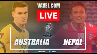 Nepal vs Australia || Football Live || FIFA World cup qualifier 2022