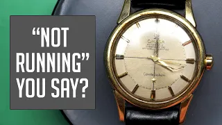 "Not Running" Omega Constellation Vintage Watch Restoration