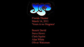 YES-Yours is no disgrace-2011