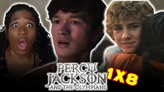 The Hero Emerges! Percy Jackson and the Olympians 1x8 Reaction