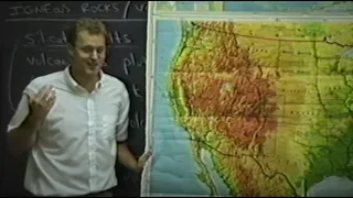 1992 Classroom - Nick Zentner teaches GEOL 101 at Miami University