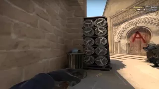 CS:GO Mirage 1v4 clutch [HD]