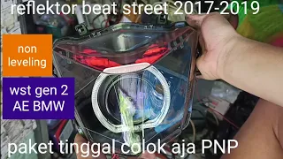 cara pasang proji biled wst gen 2 di beat 2017-2019 non leveling LEED HID MOTOR