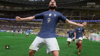 FIFA 23 - BRAZIL 🇧🇷 vs. 🇫🇷 FRANCE - FIFA WORLD CUP QATAR FINAL - PS5 [4K]