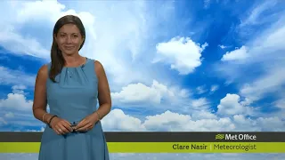 Thursday afternoon forecast 29/08/19