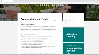 Access Center   How To Apply