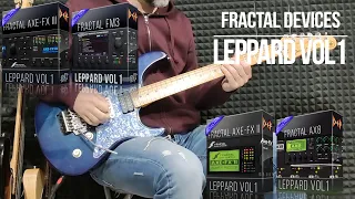 Fractal Axe-Fx II / III / AX8 / FM3 / FM9 | Leppard vol1 (Def Leppard Phil Collen Cover Pack)