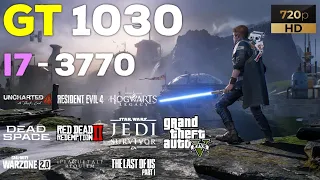 GT 1030 in 2023 | Test In 10 Games