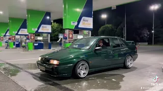 Alfa Romeo 155 night drive shoot