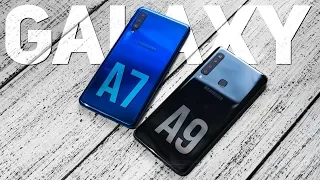 Samsung Galaxy A9 и Galaxy A7 2018: Обзор и Сравнение. Какой смартфон выбрать?