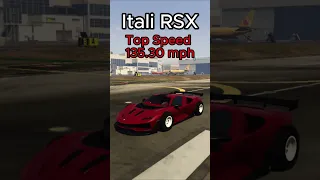Top 5 Fastest Cars in GTA Online