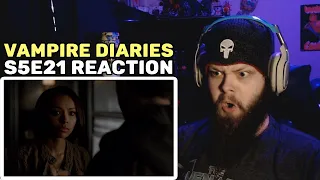 The Vampire Diaries "PROMISED LAND" (S5E21 REACTION!!!)