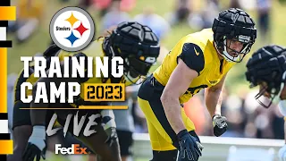 Steelers depth chart analysis + look inside practice on August 8th | Steelers Training Camp Live