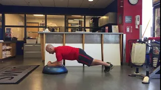 Bosu Plank