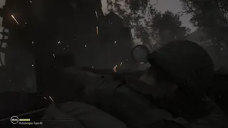 Call Of Duty World War II - Explosion du train