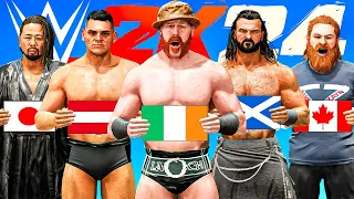 I Created A WWE 2K24 World Cup Tournament!