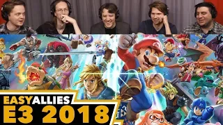 Super Smash Bros. Ultimate - Easy Allies Reactions - E3 2018