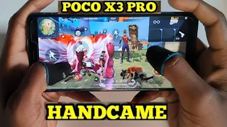 POCO X3 PRO Free fire Handcame Gameplay | 3 Fingers Handcame | Impossible Gameplay🔥