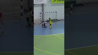 Минифутбол Вратарь потерял мяч Удар по воротам Забили гол