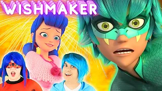 First Time Watching *WISHMAKER* | COSPLAYERS REACT to MIRACULOUS LADYBUG Wishmaker