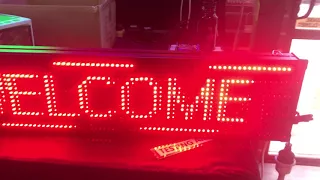 LED Sign Board with USB Software