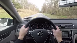2018 Volkswagen Passat R-Line: POV Drive